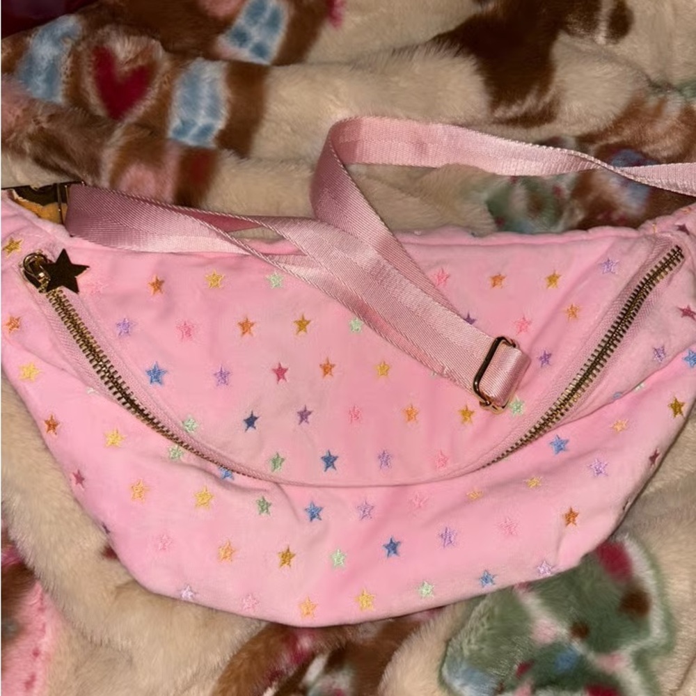 Stoney Clover Lane Pink Starry Fanny Pack